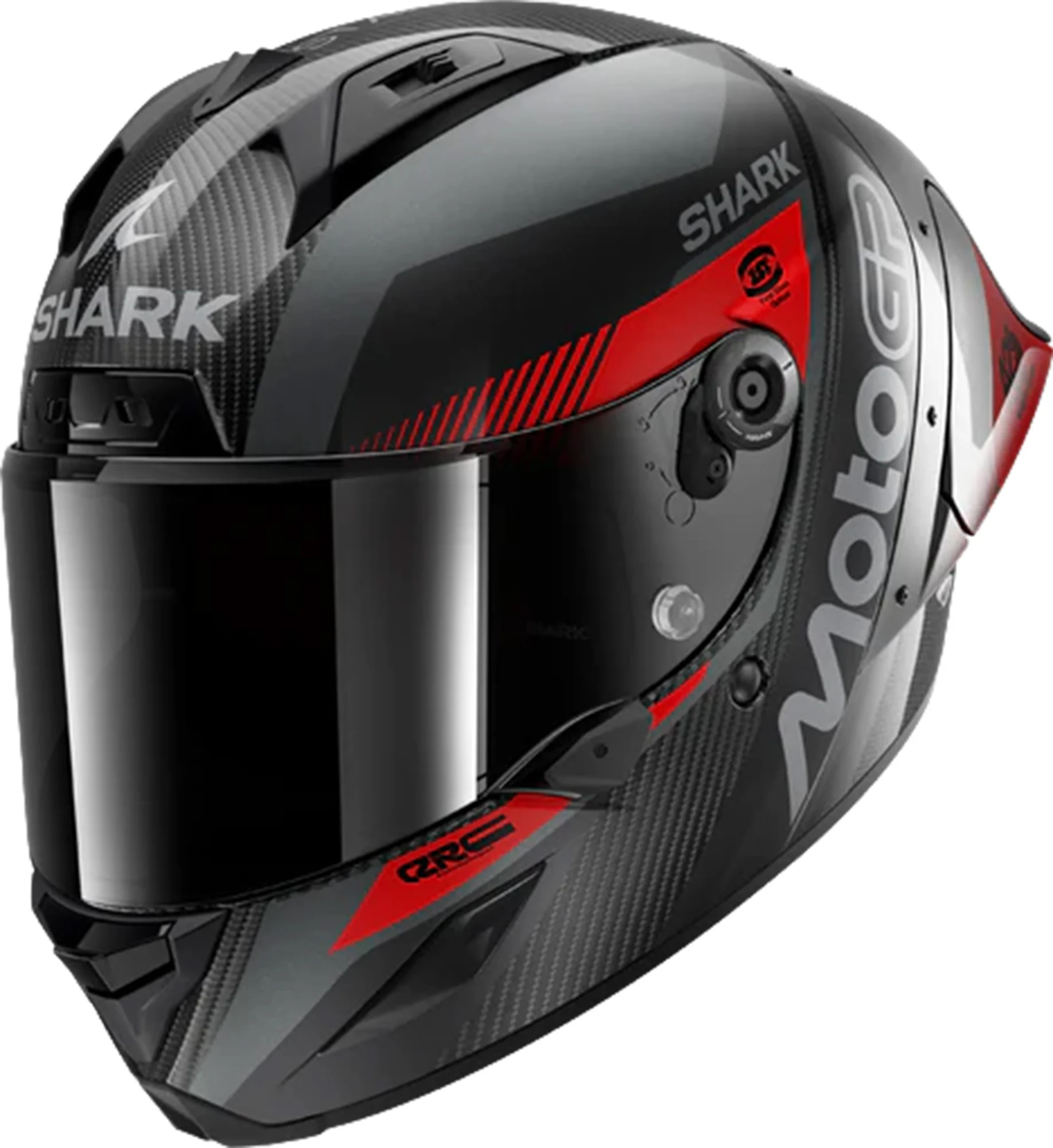 Shark Aeron-GP FIM Racing #2 MotoGP Helmet  carbon/red/chrome
