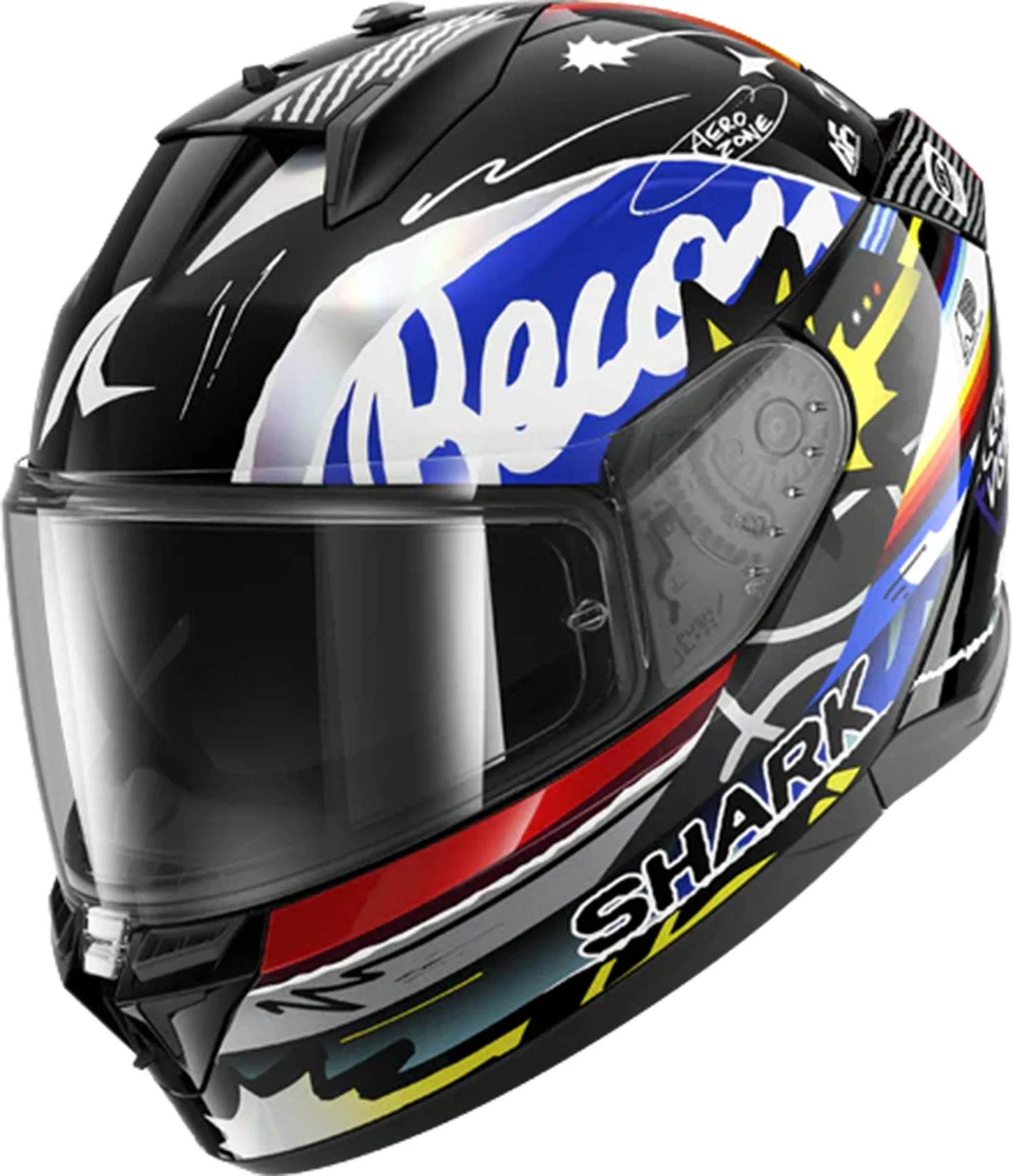 Shark D-Skwal 3 Streetrush Helmet  black/blue