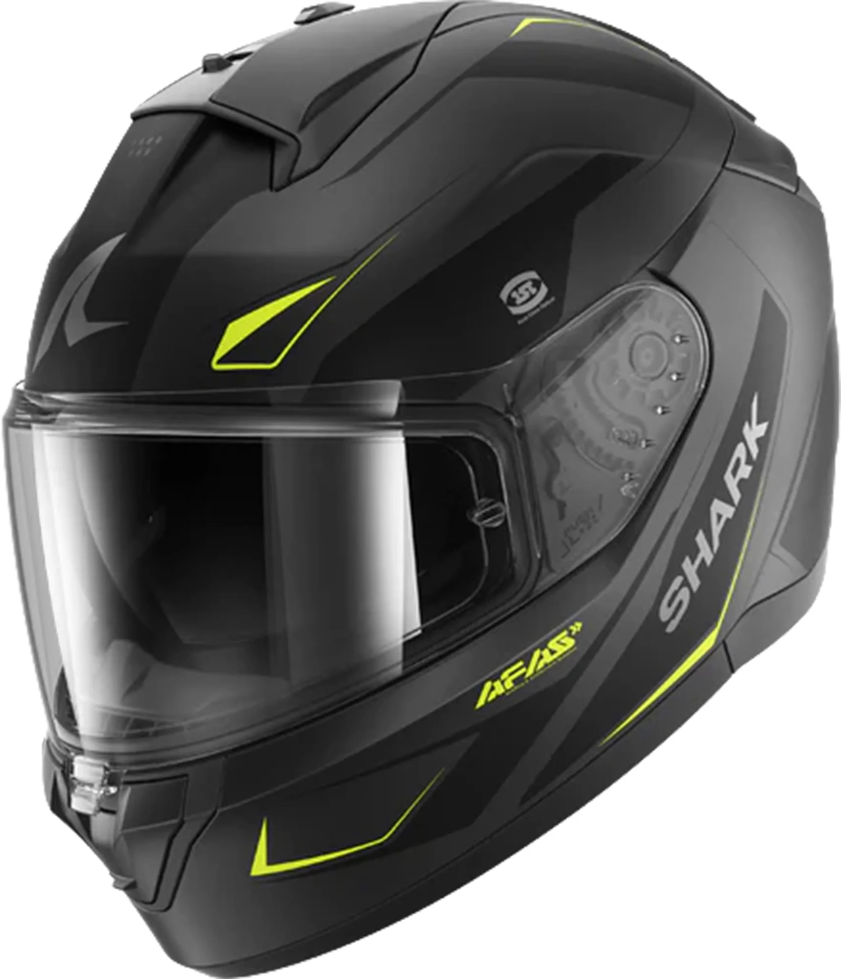 Shark Ridill 2 Mekarium Mat Helmet  anthracite/black/yellow