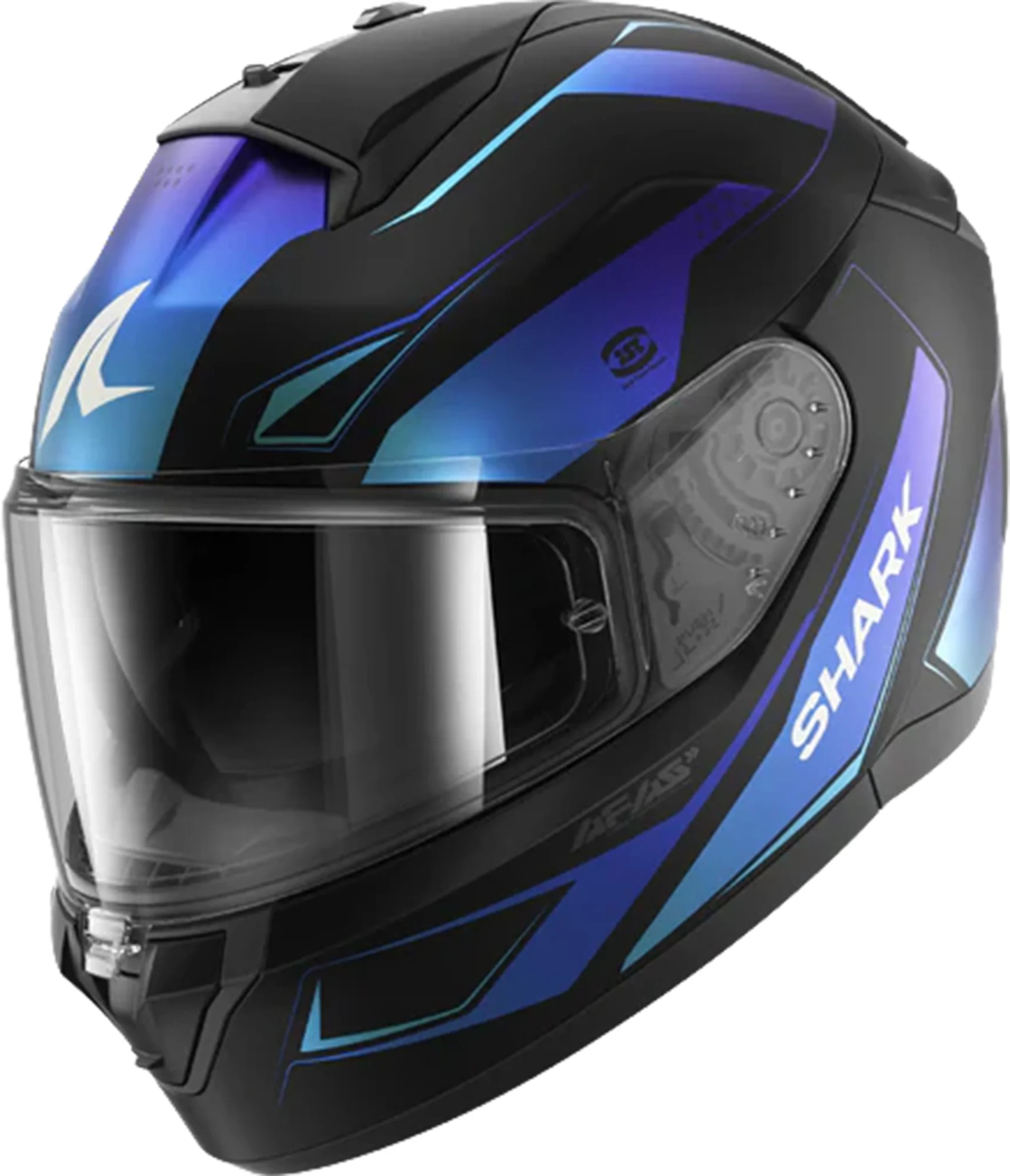 Shark Ridill 2 Mekarium Mat Helmet  black/blue/purple