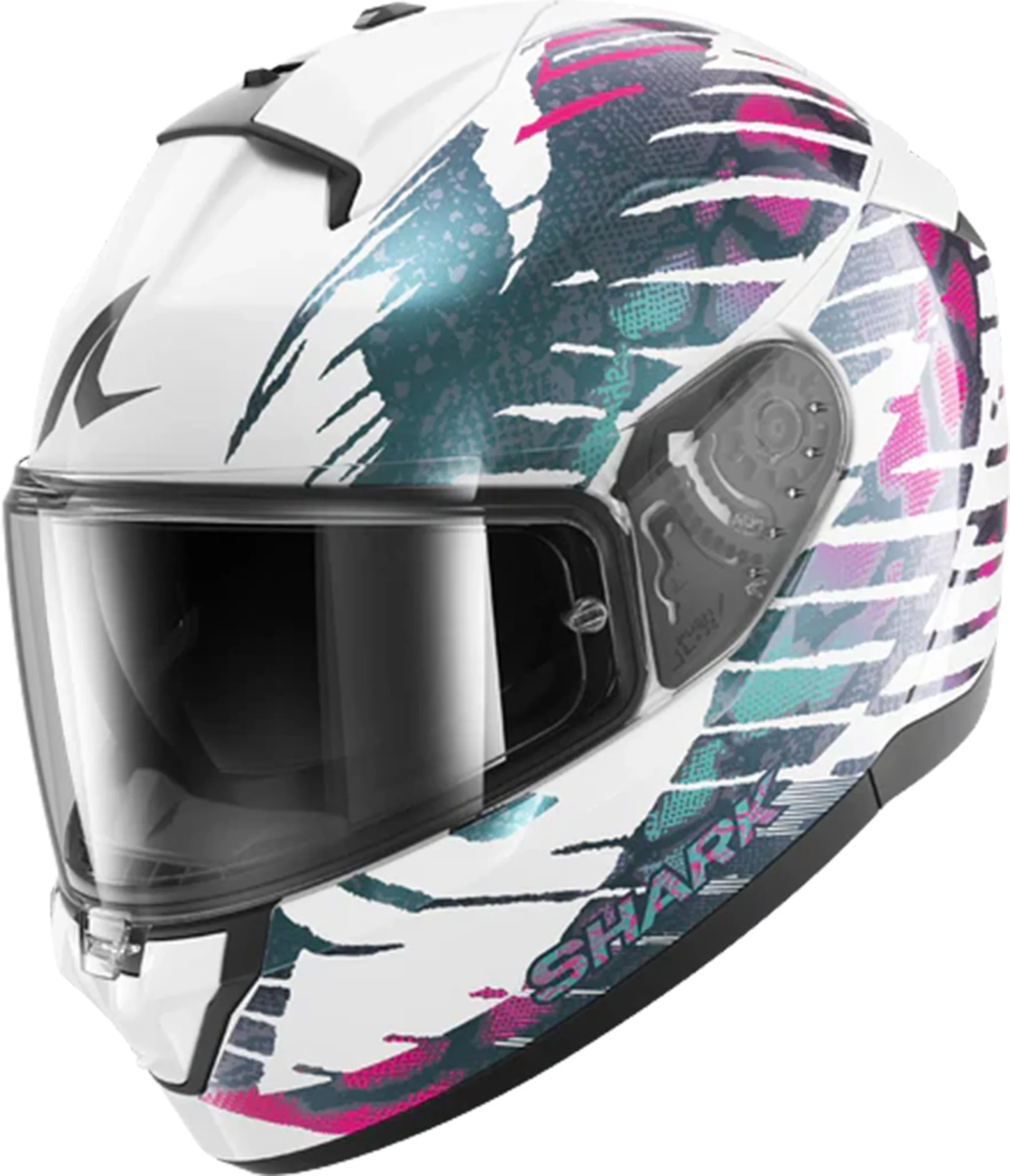 Shark Ridill 2 Reptaia Helmet  black/violet/white