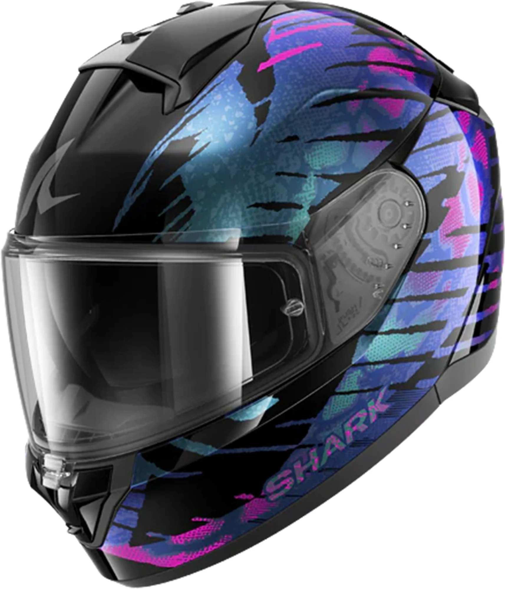 Shark Ridill 2 Reptaia Helmet  black/violet