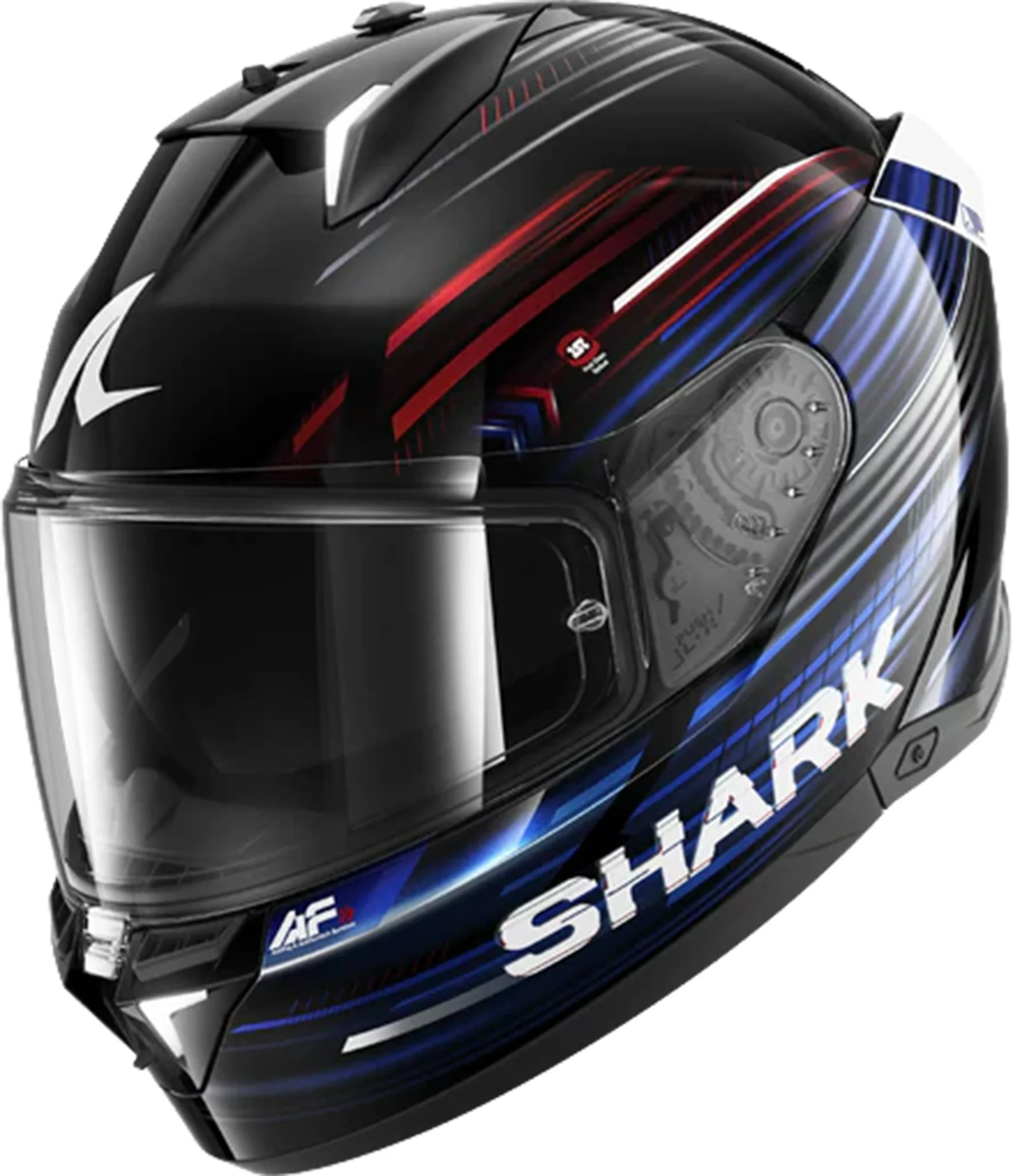 Shark Skwal i3 Light-Blur Helmet  black/red/blue