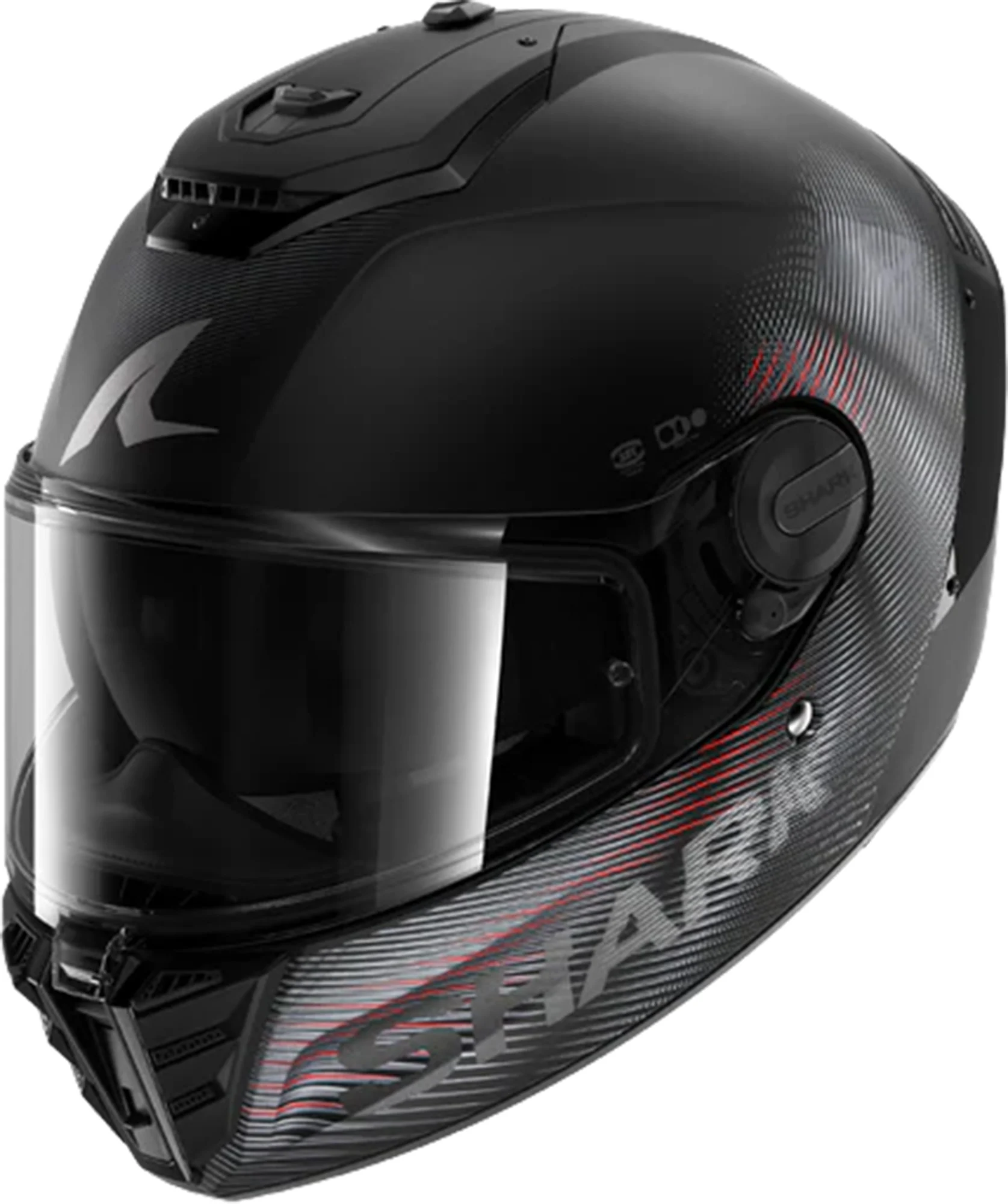 Shark Spartan RS SP Lyne Helmet  black/anthracite/red