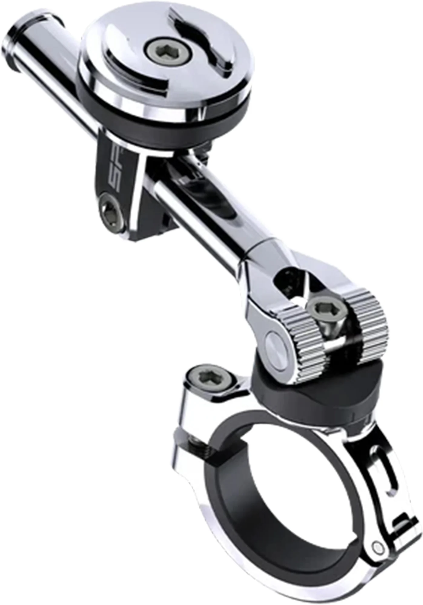 SP Connect 3D Chrome Oversized Motorcycle Mount