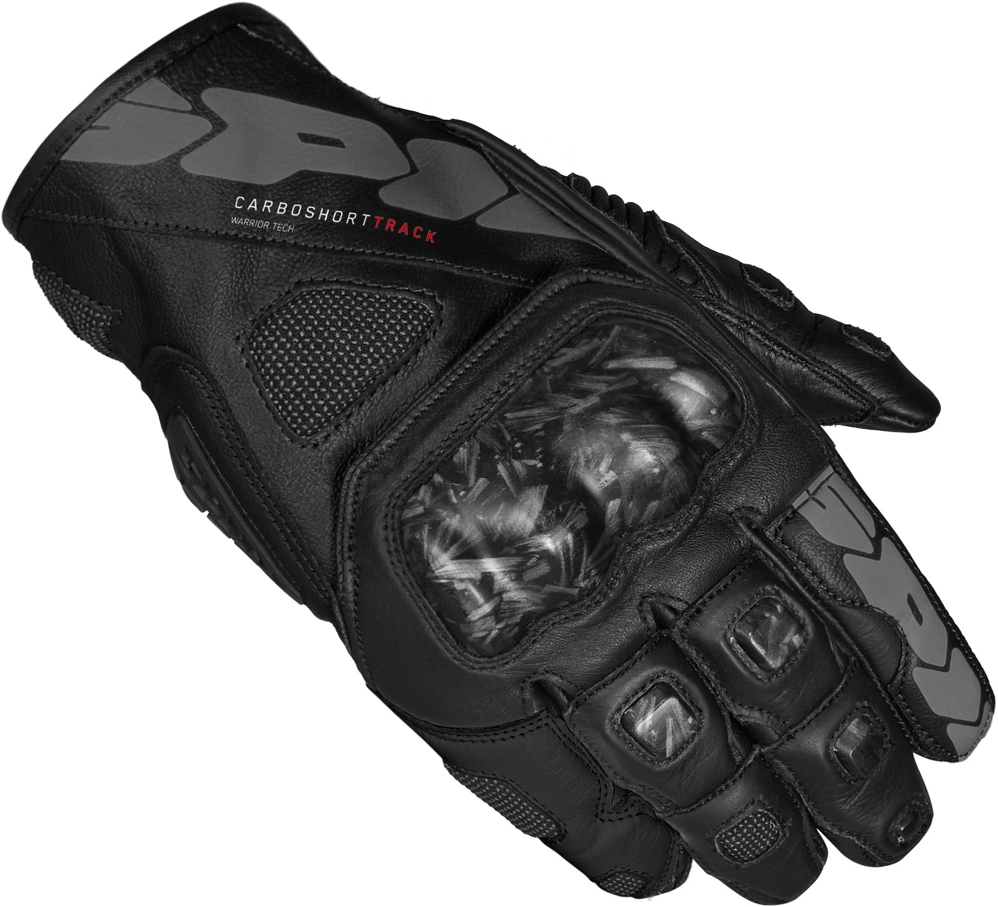 Spidi Carbo short Motorcycle Gloves  black