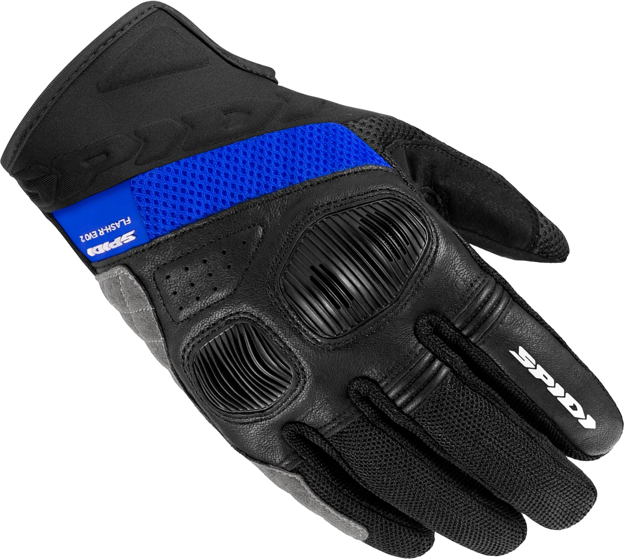 Spidi Flash-R Evo 2 Motorcycle Gloves  black/blue