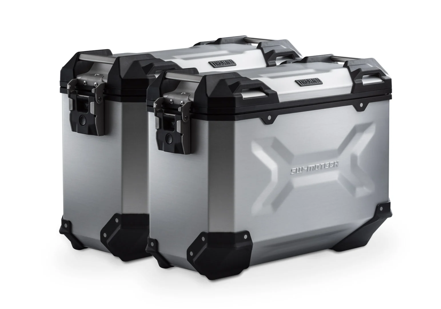 SW-Motech TRAX ADV aluminium case system - Silver. 37/37 l. Himalayan 450 Rally (25-).