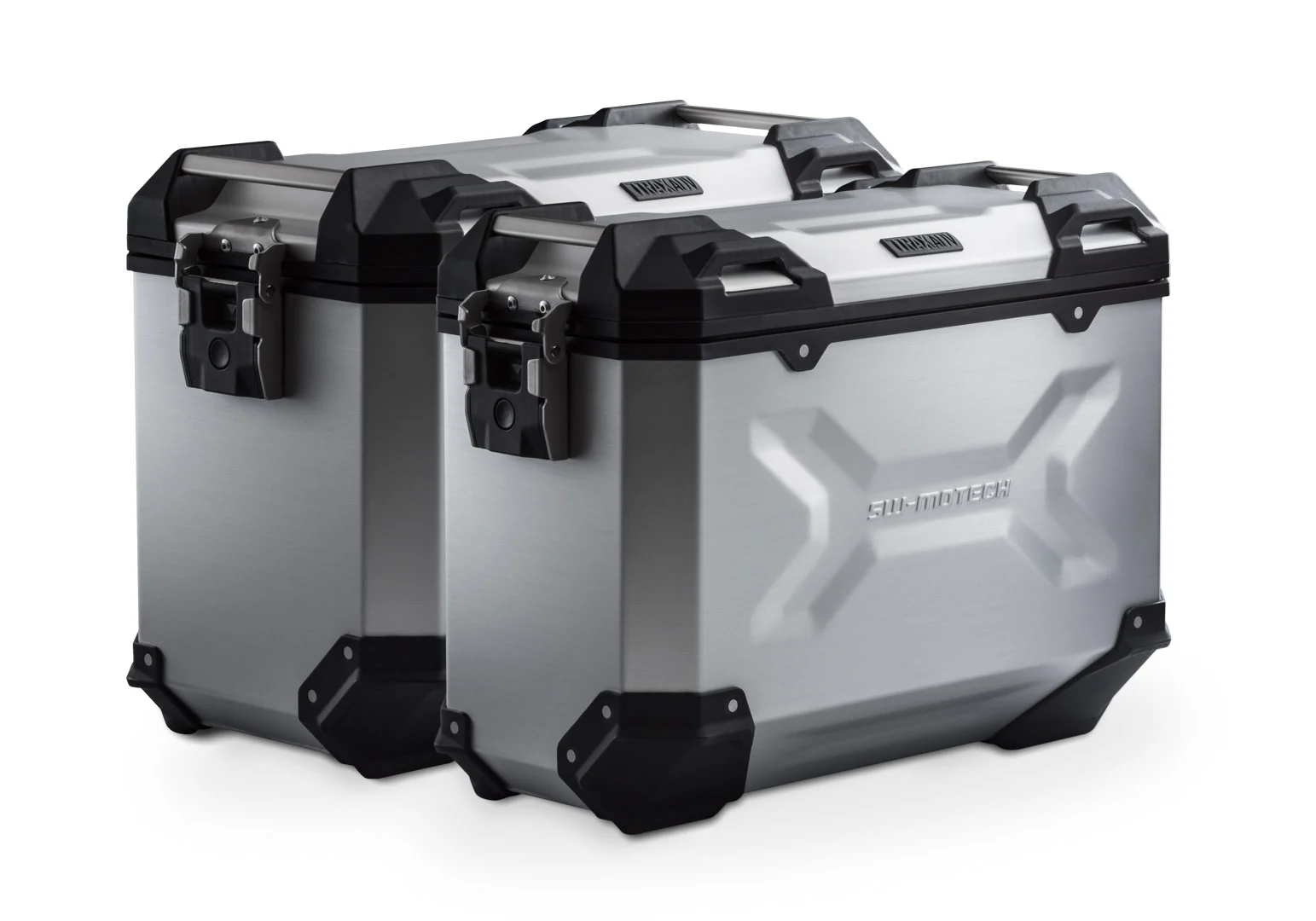 SW-Motech TRAX ADV aluminium case system - Silver. 45/37 l. Voge DS625X (24-).
