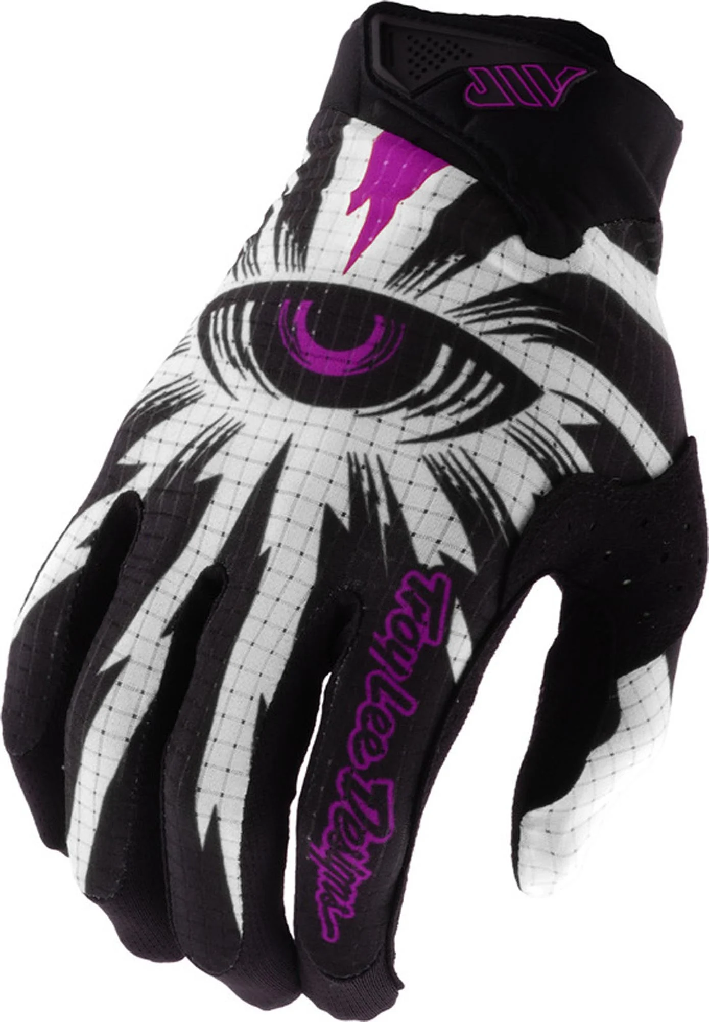 Troy Lee Designs Air Cyclops Youth Motocross Gloves  black/fuchsia