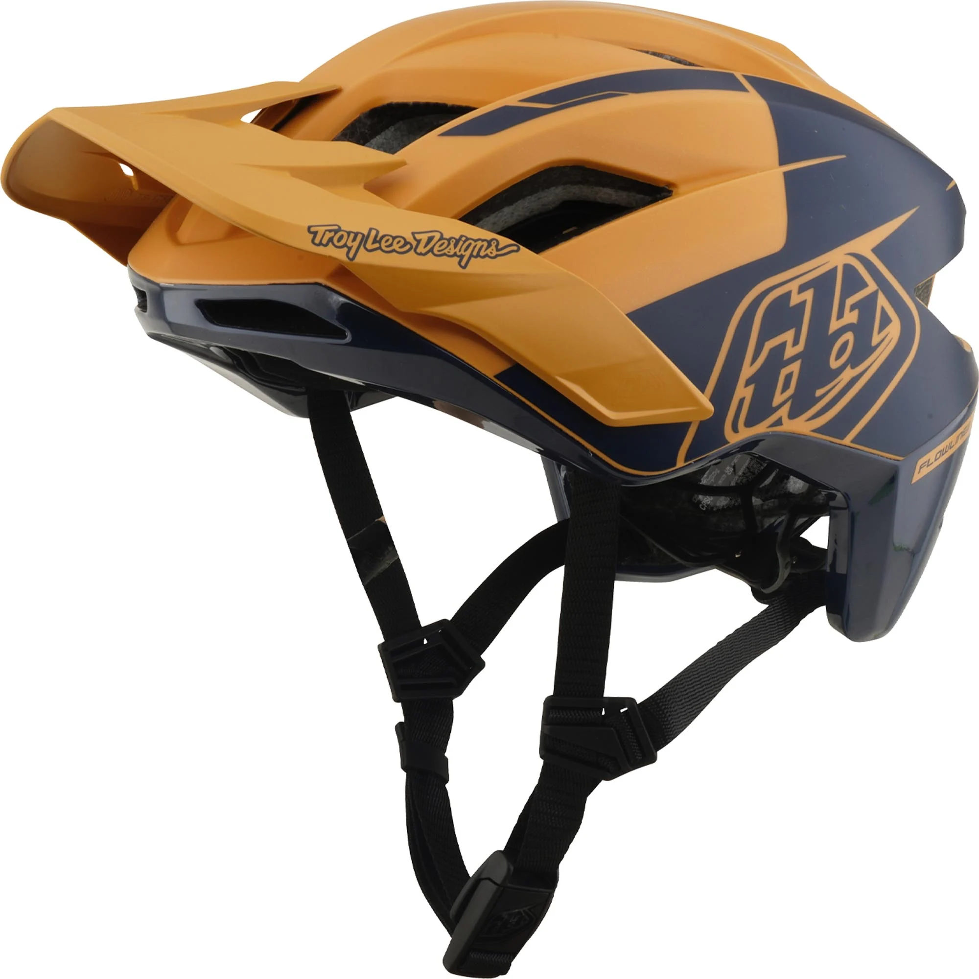 Troy Lee Designs Flowline SE MIPS Hydro Bicycle Helmet yellow/blue