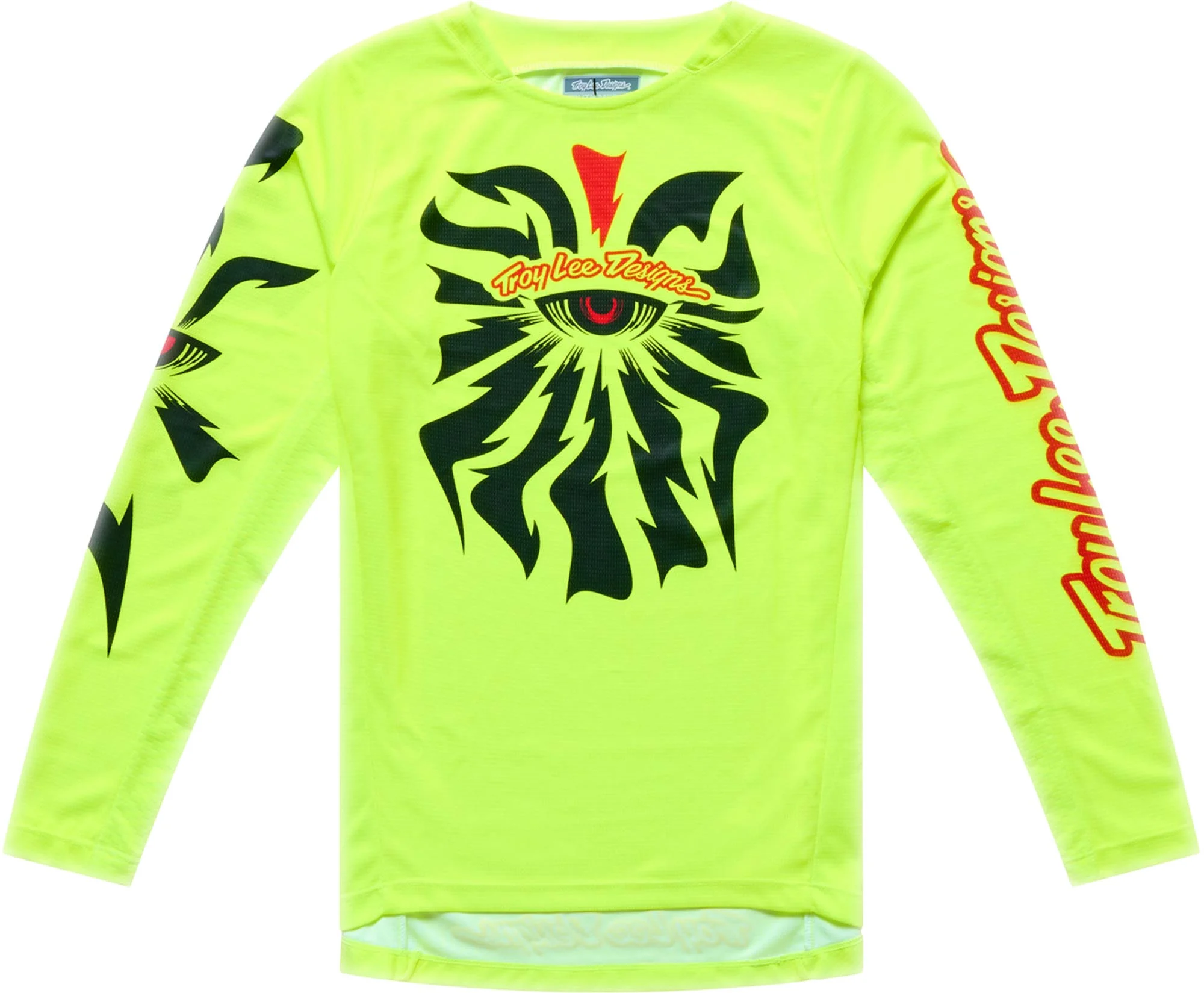 Troy Lee Designs GP Pro Cyclops Youth Motocross Jersey  neon yellow