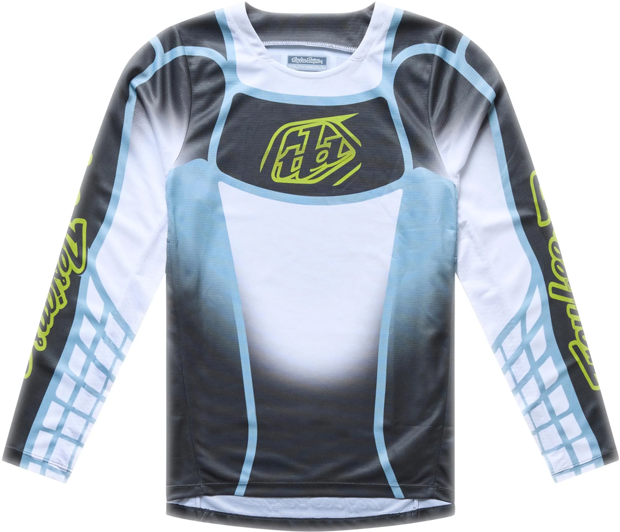 Troy Lee Designs GP Pro Framework Youth Motocross Jersey  carbon/grey