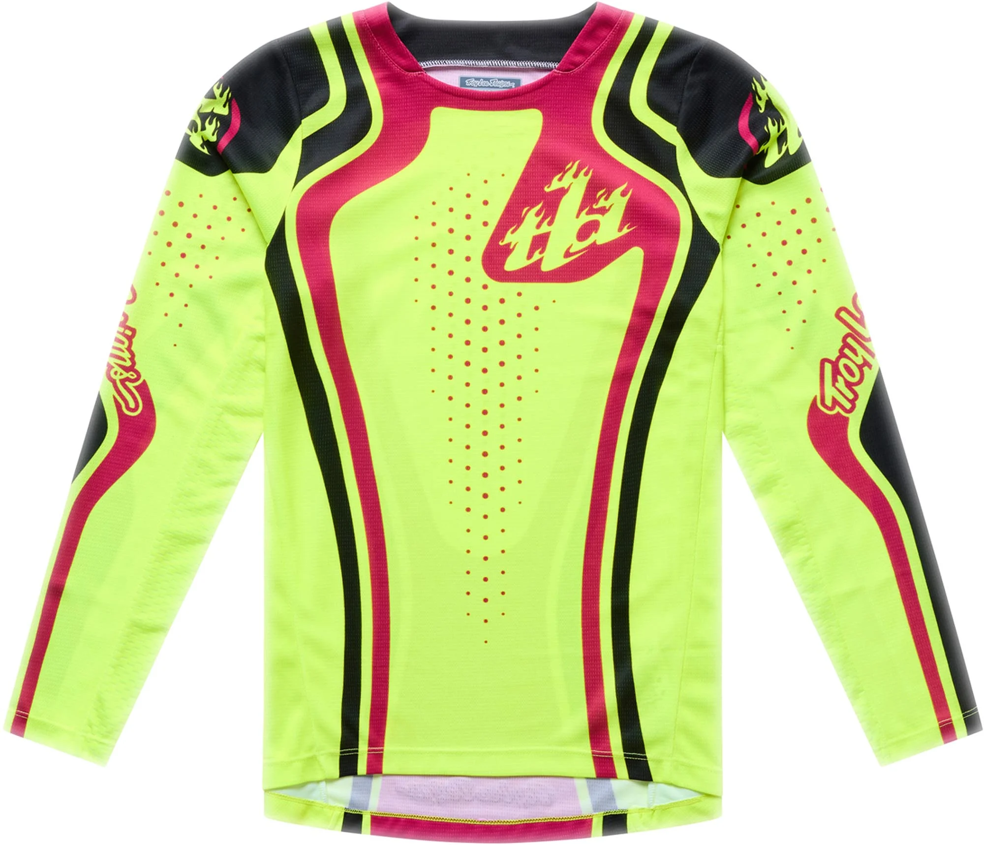 Troy Lee Designs GP Pro Roller Youth Motocross Jersey  yellow/magenta