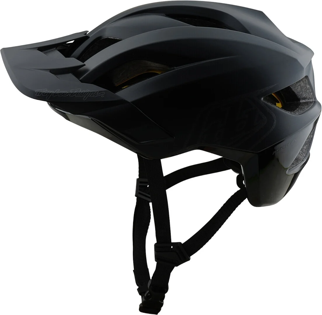 Troy Lee Designs Mips Flowline Point Youth Bicycle Helmet  black matt