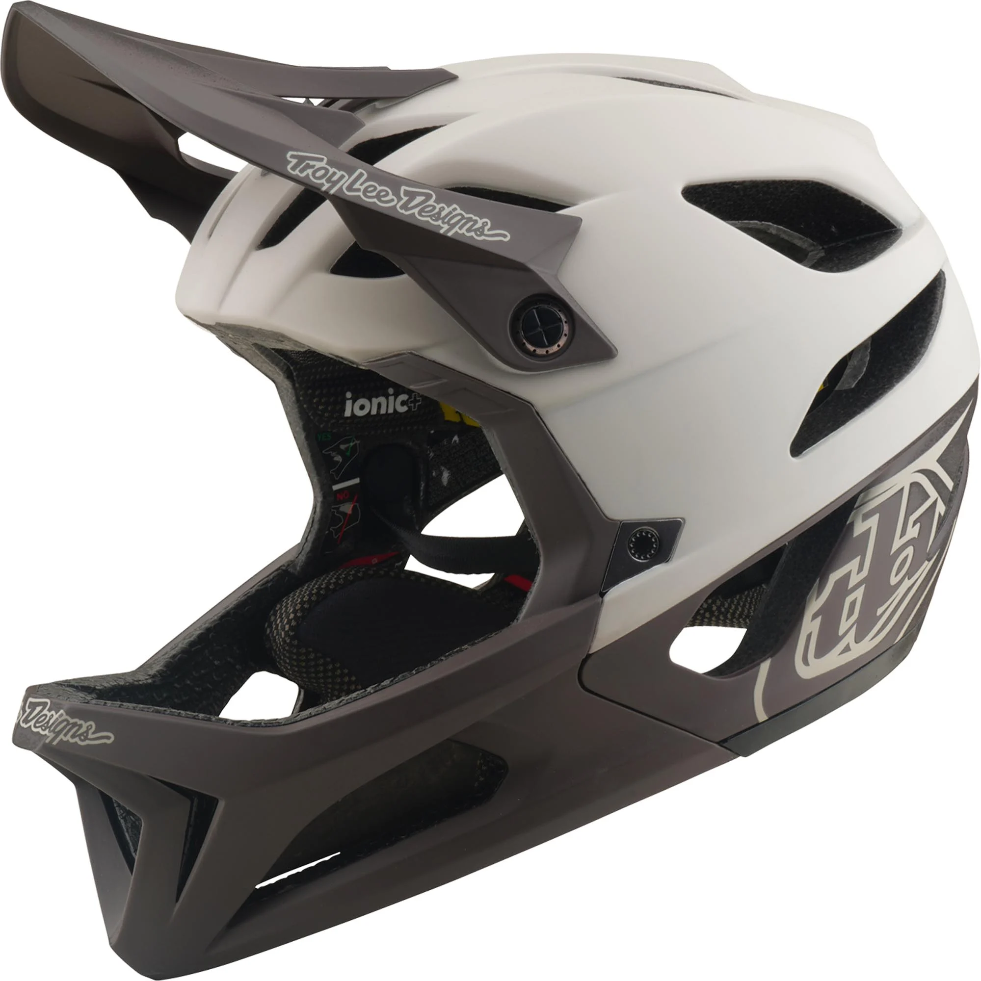 Troy Lee Designs Stage MIPS Drone Downhill Helmet light grey
