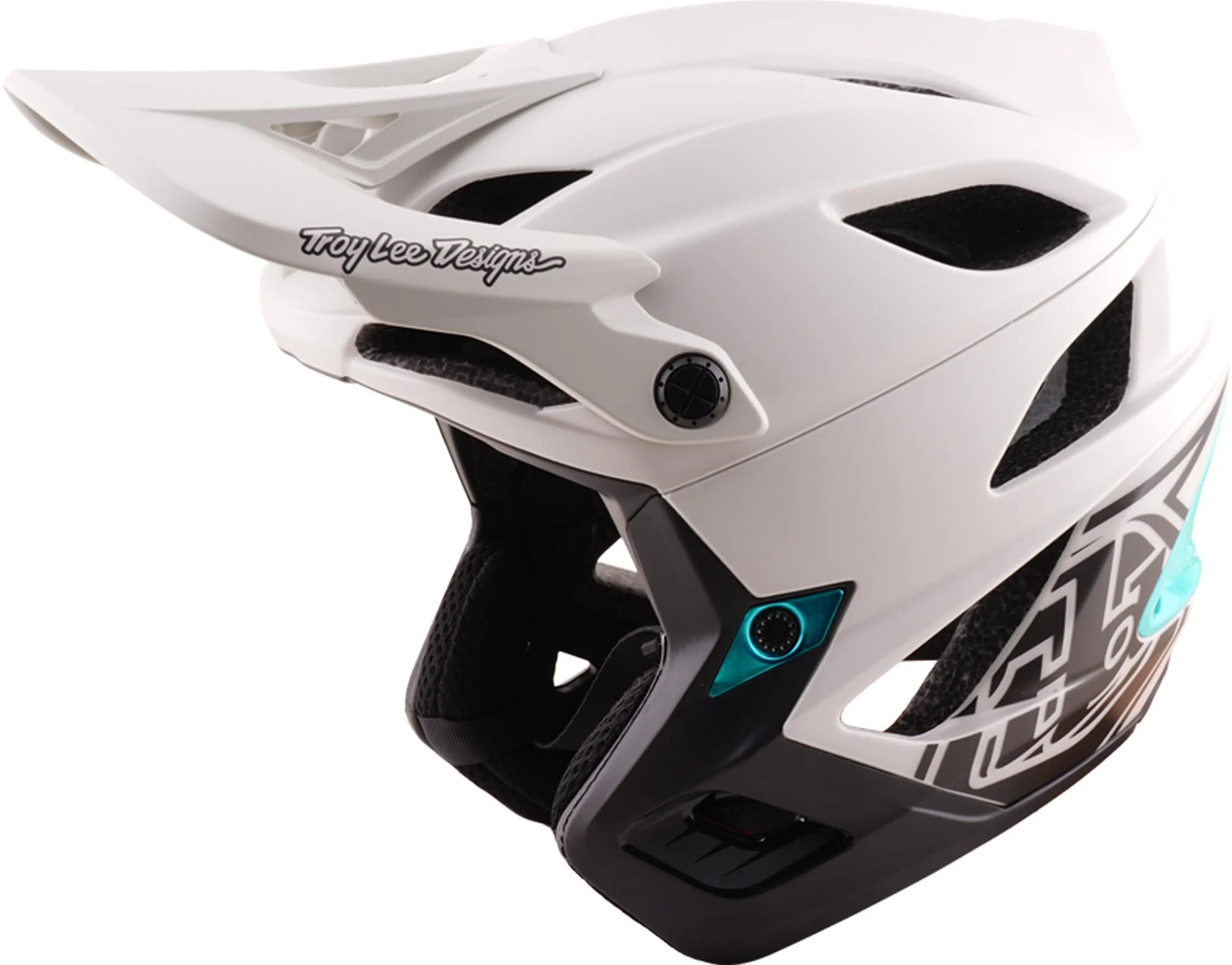 Troy Lee Designs Stage Stunt MIPS Drone Bicycle Helmet grey/turquoise