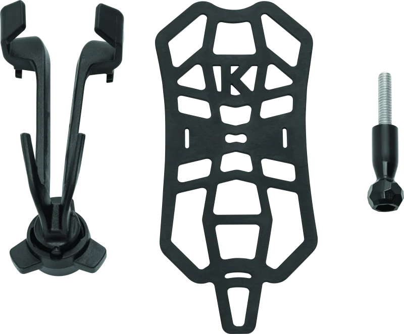 Kuryakyn Free-Flex Device Holder Perch Screw Mount Black - 6437