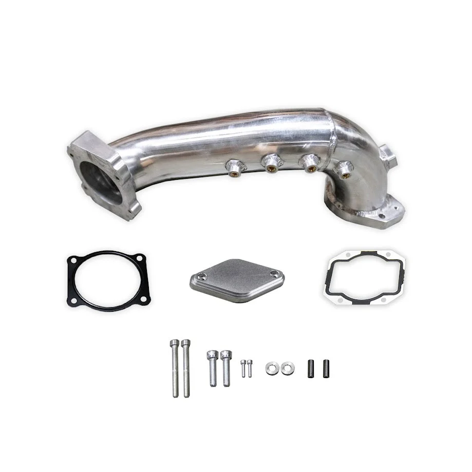 Rudy's Polished Intake Elbow/Bridge Kit For 2011-2016 GMC/Chevrolet 6.6L LML Duramax