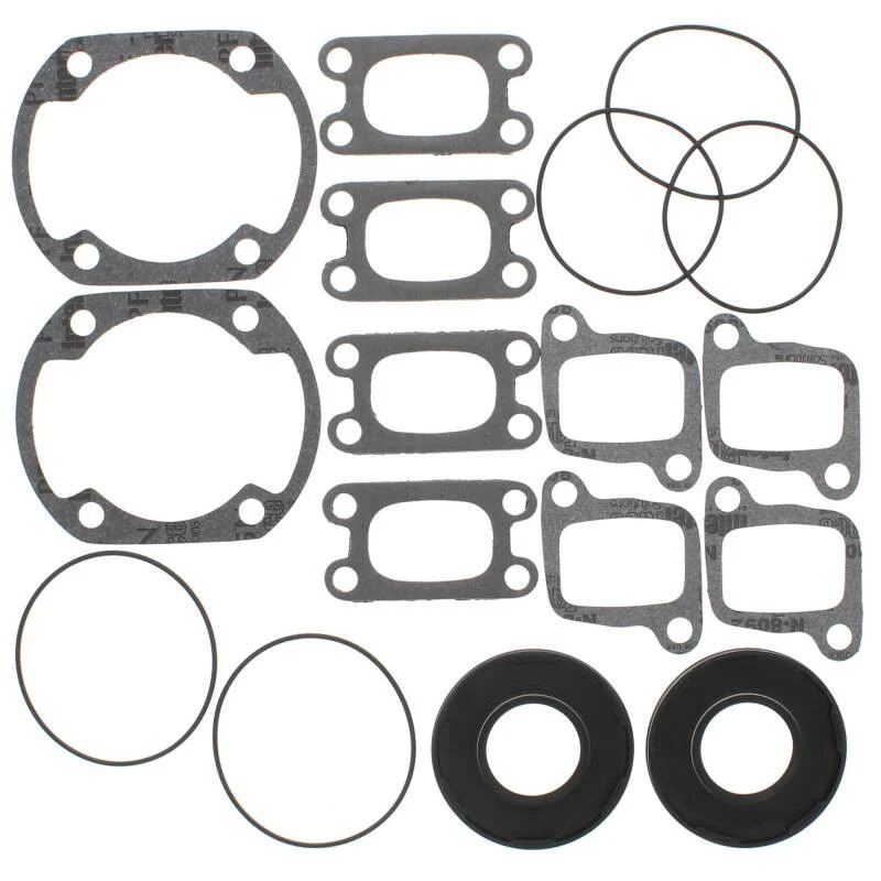 Vertex Pistons 95-01 Formula S 380cc/02-03 Grand Touring 380 F Complete Gasket Kit w/ Seals - 711210
