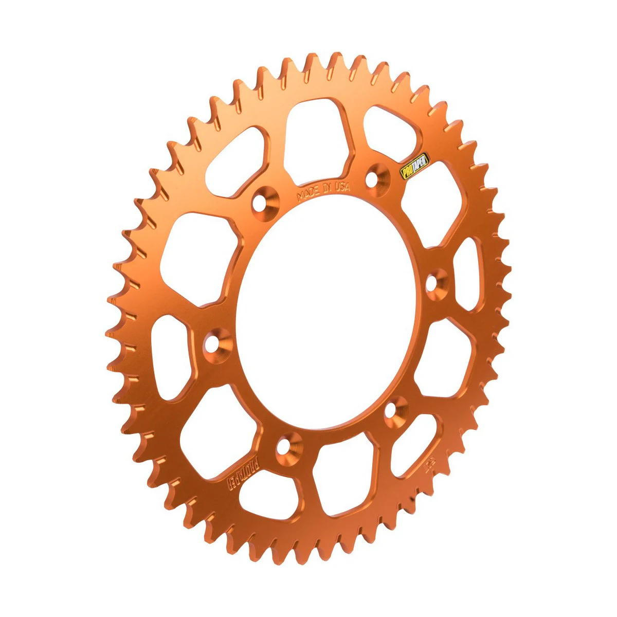 ProTaper Race Spec MX Aluminum Rear Sprocket Orange 52 Tooth (033272)