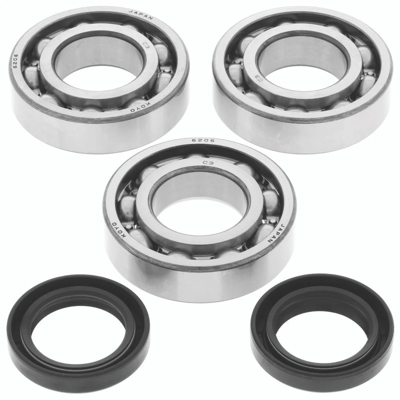 QuadBoss 99-06 Polaris Trail Blazer 250 Crankshaft Bearing & Seal Kit - 414073