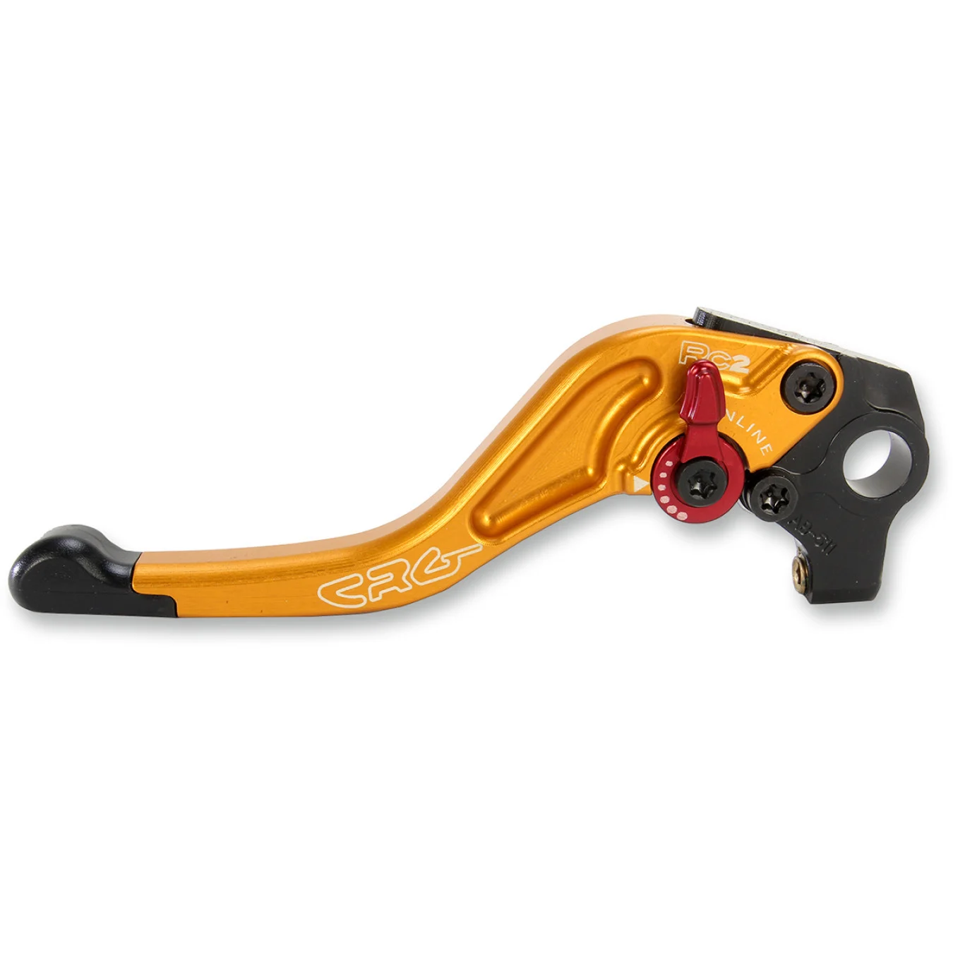 CRG RC2 Shorty Clutch Lever Gold (2AB-511C-H-G)