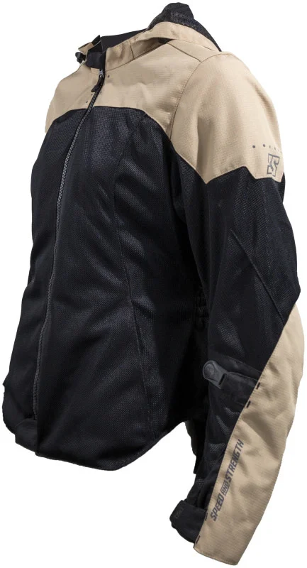 Speed and Strength Starstruck Mesh Jacket Trench Tan/Black Womens - Large - 609927