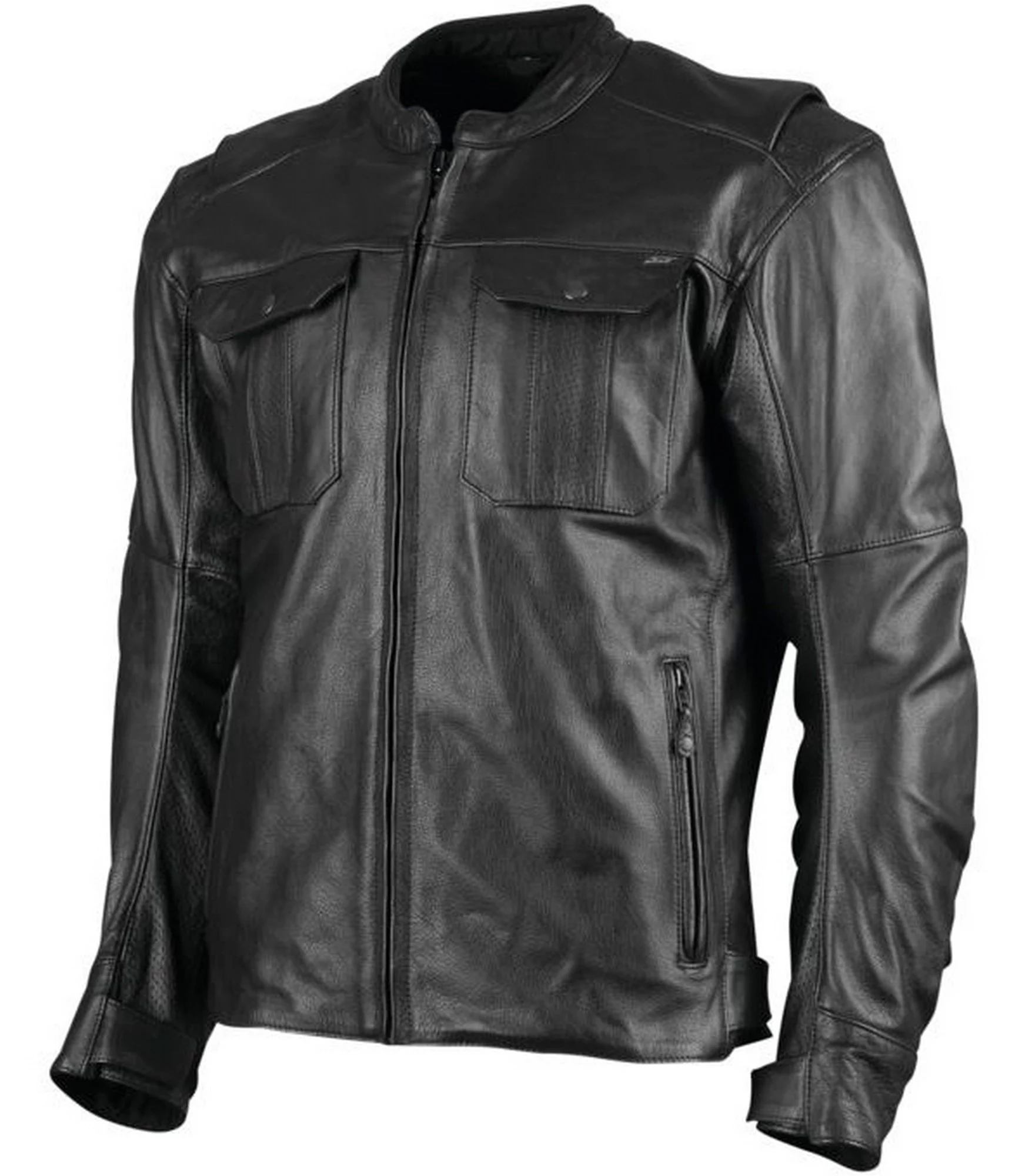 Speed & Strength Band of Brothers Mens Leather Motorcycle Jacket