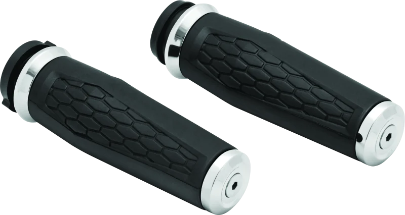 Kuryakyn Hex Grips Thottle-By-Wire Chrome - 5922