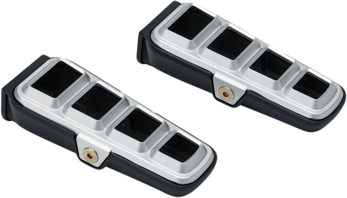 Kuryakyn Silver Dillinger Foot Pegs without Adaptor (6658)