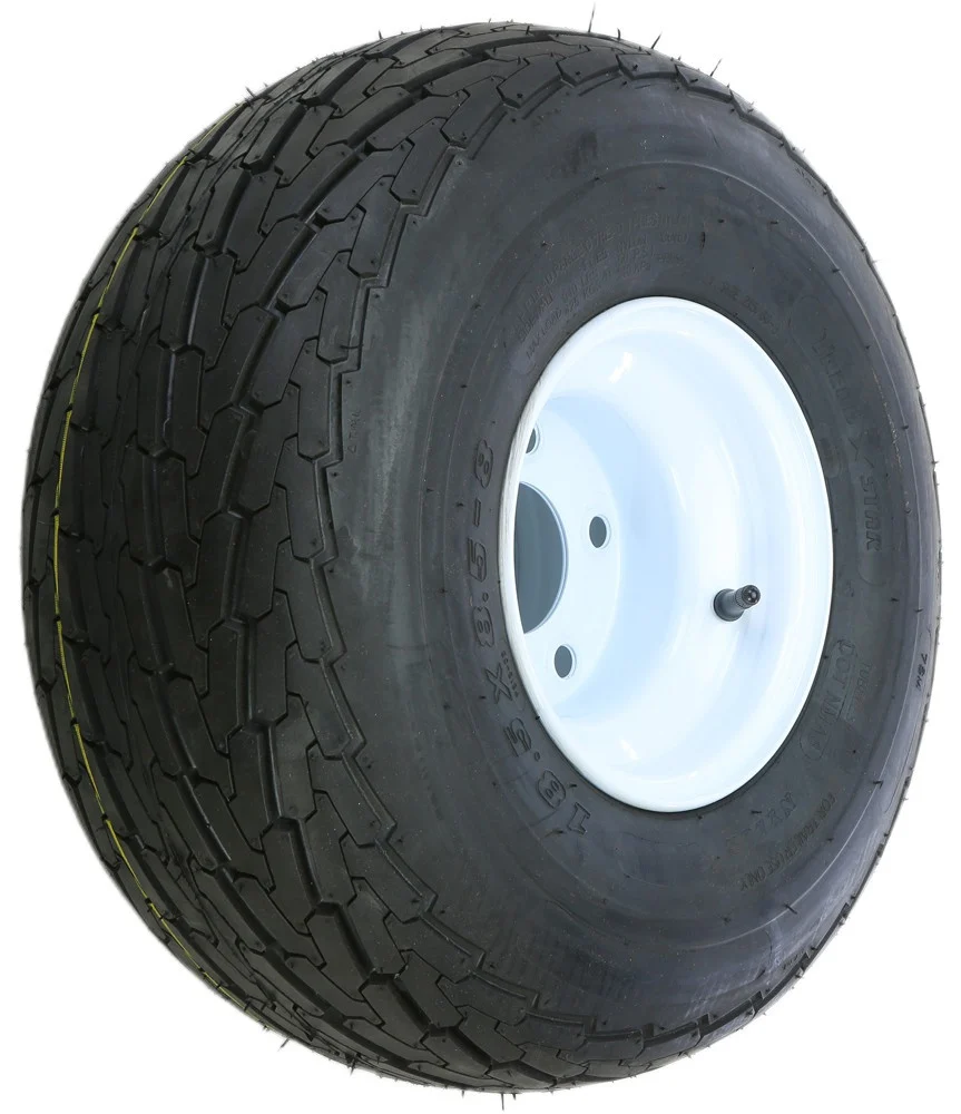 Raceline TreadStar P815 Trailer Tire 18.5X8.5-8 w/Steel Rim (TA2287012-70B18.5C)