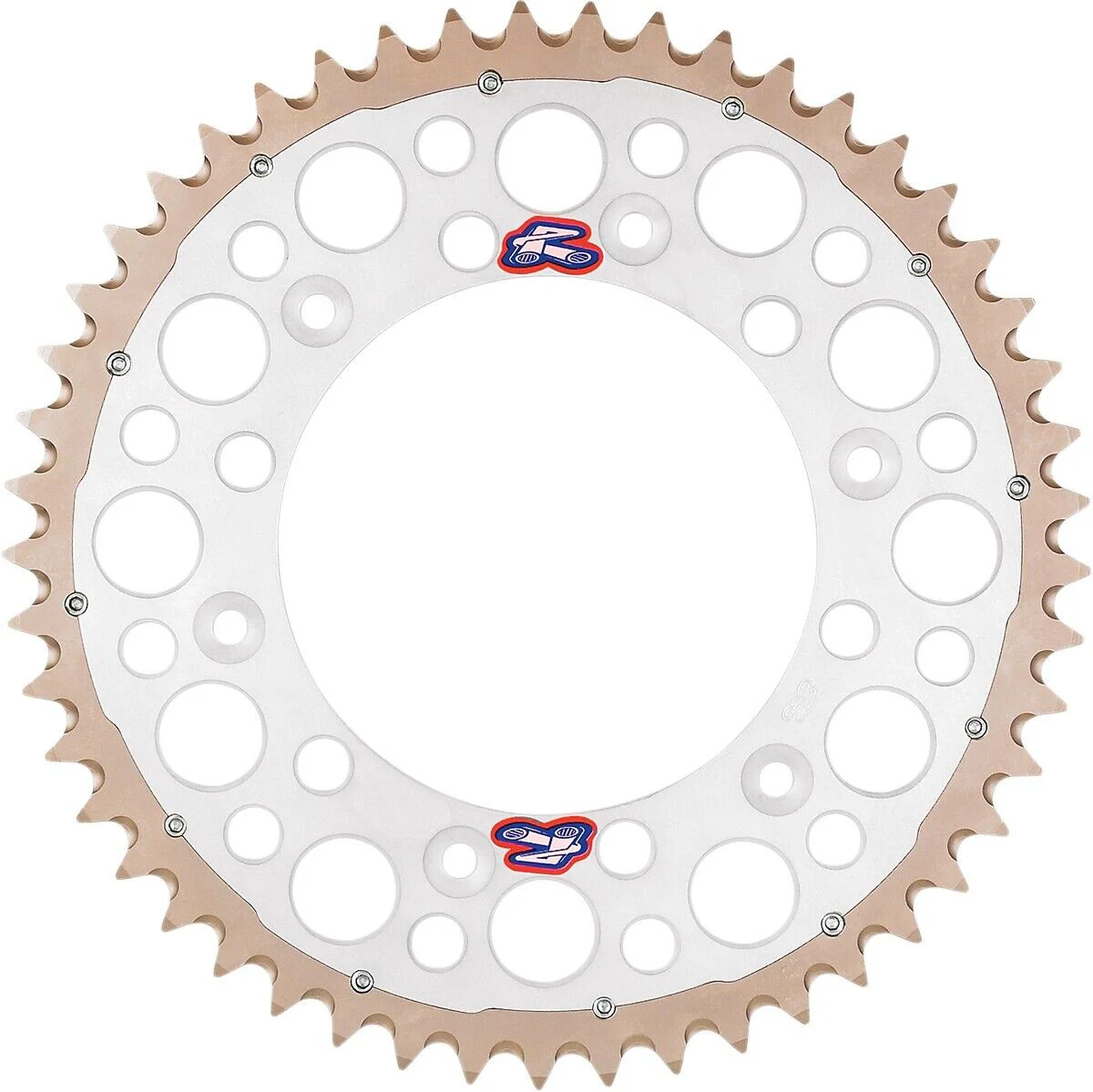 Renthal TwinRing Rear Sprocket Silver 47 Tooth (1500-520-47GPSI)