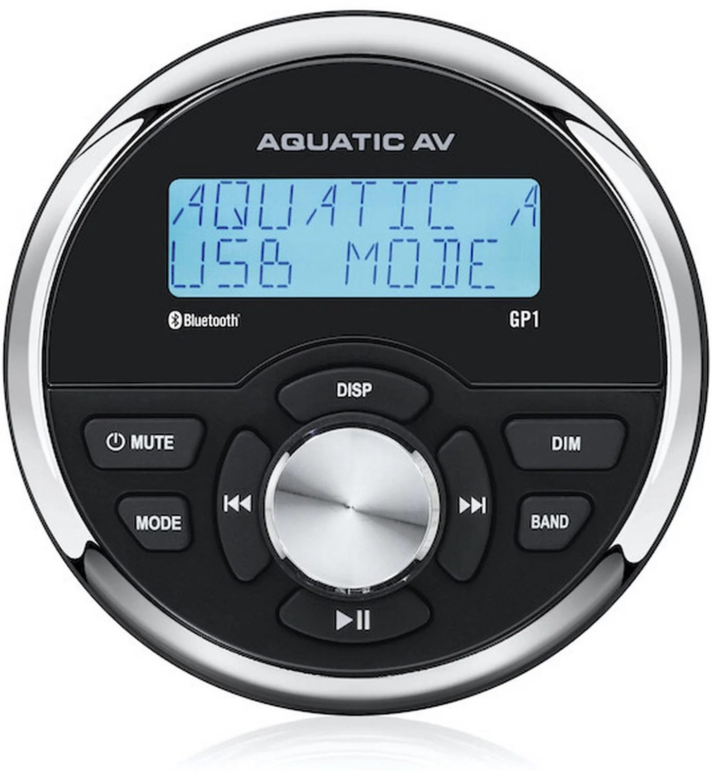 Aquatic AV GP1 Gauge Stereo - Marine - Bluetooth/MP3/FM/AM/AUX (RA611)