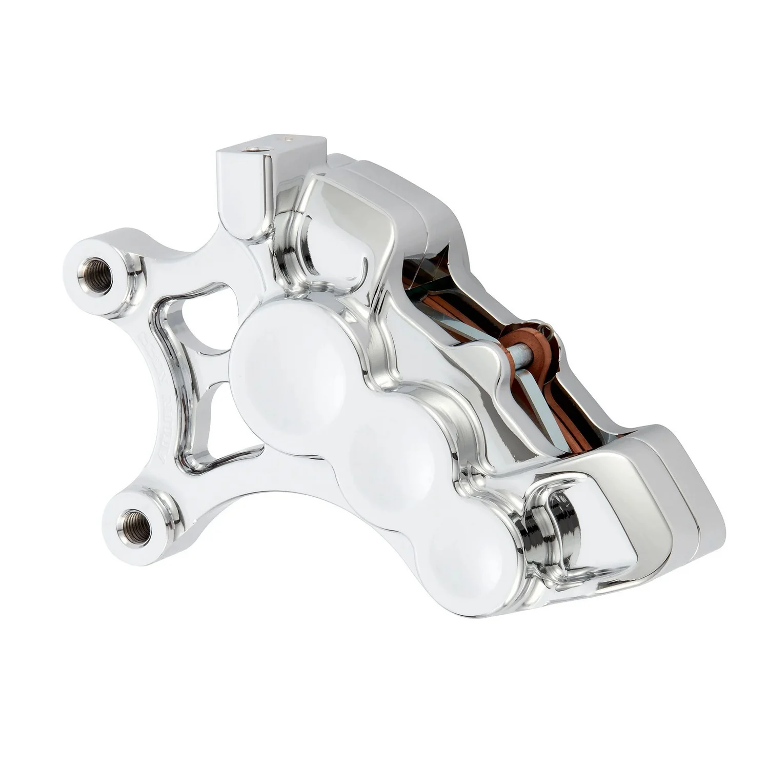 Arlen Ness 14" 6-Piston Differential Bore Chrome Right Brake Caliper (02-212)