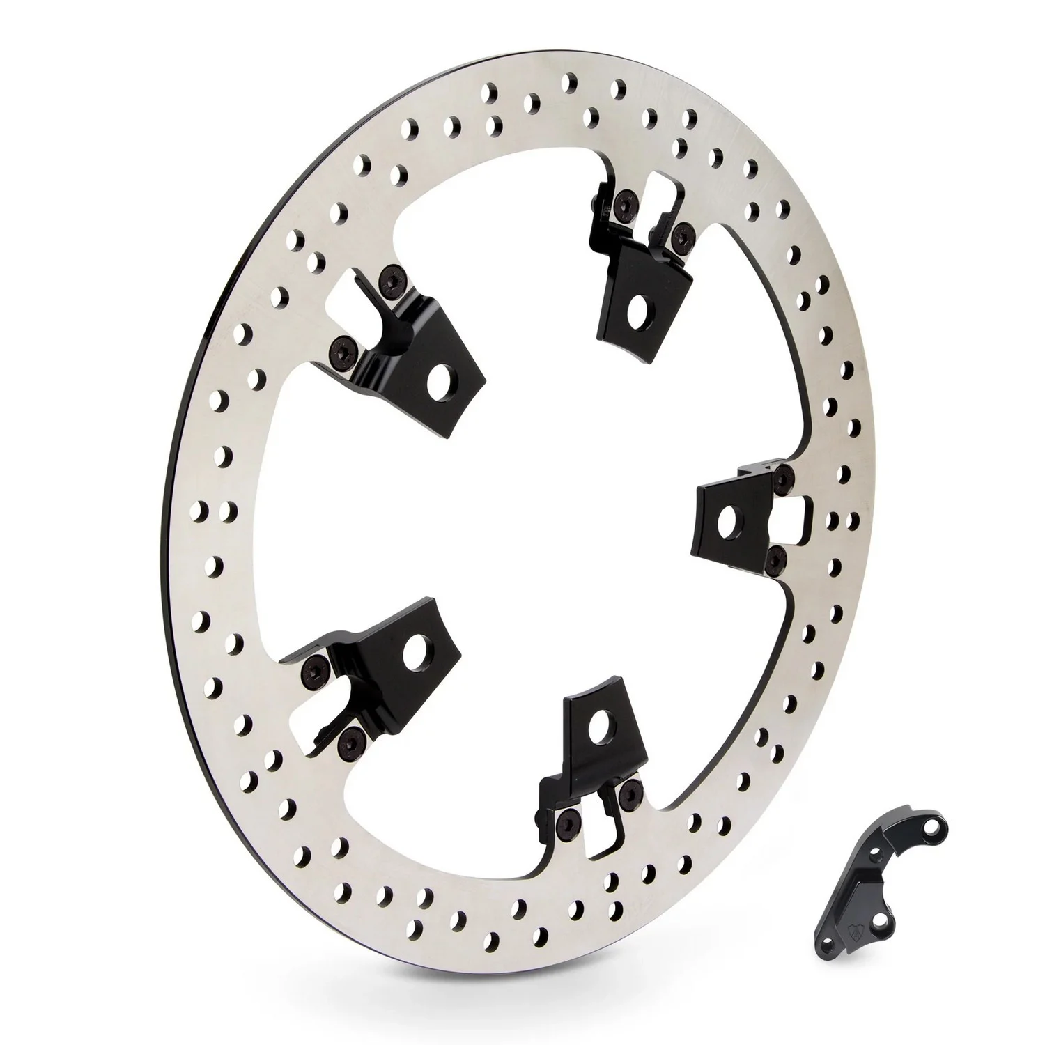 Arlen Ness 14" Big Left Front Brake Rotor for Spoke Mount (02-963)