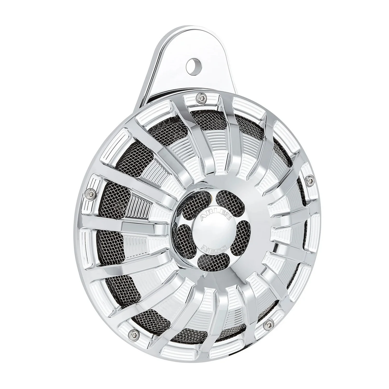 Arlen Ness 15-Spoke Chrome Horn Kit (70-261)