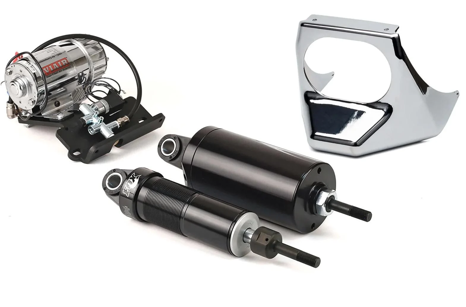 Arnott Ultimate Ride Air Suspension Kit w/Chrome Pump Cover (MC-2909)