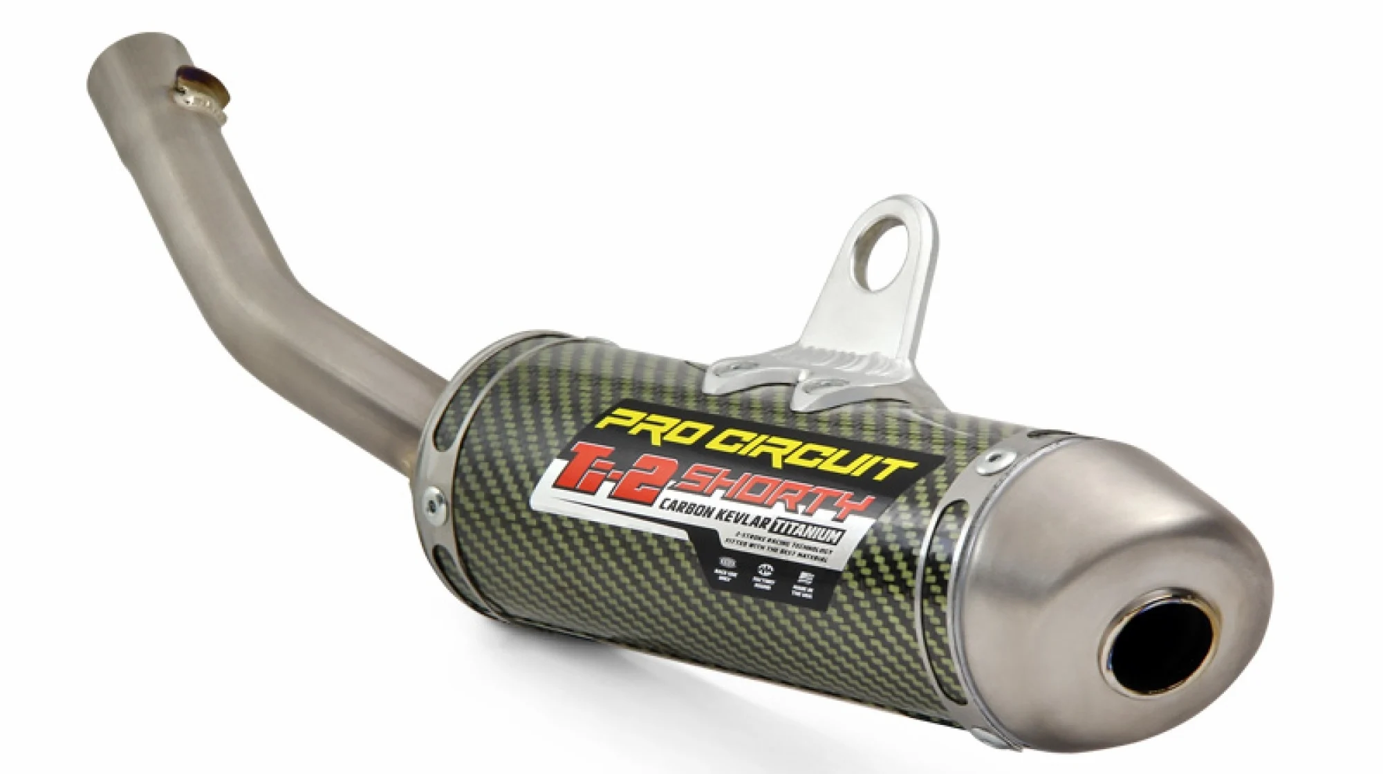 Pro Circuit Ti-2 Titanium/Carbon Slip-On Exhaust Silencer (1119312K)