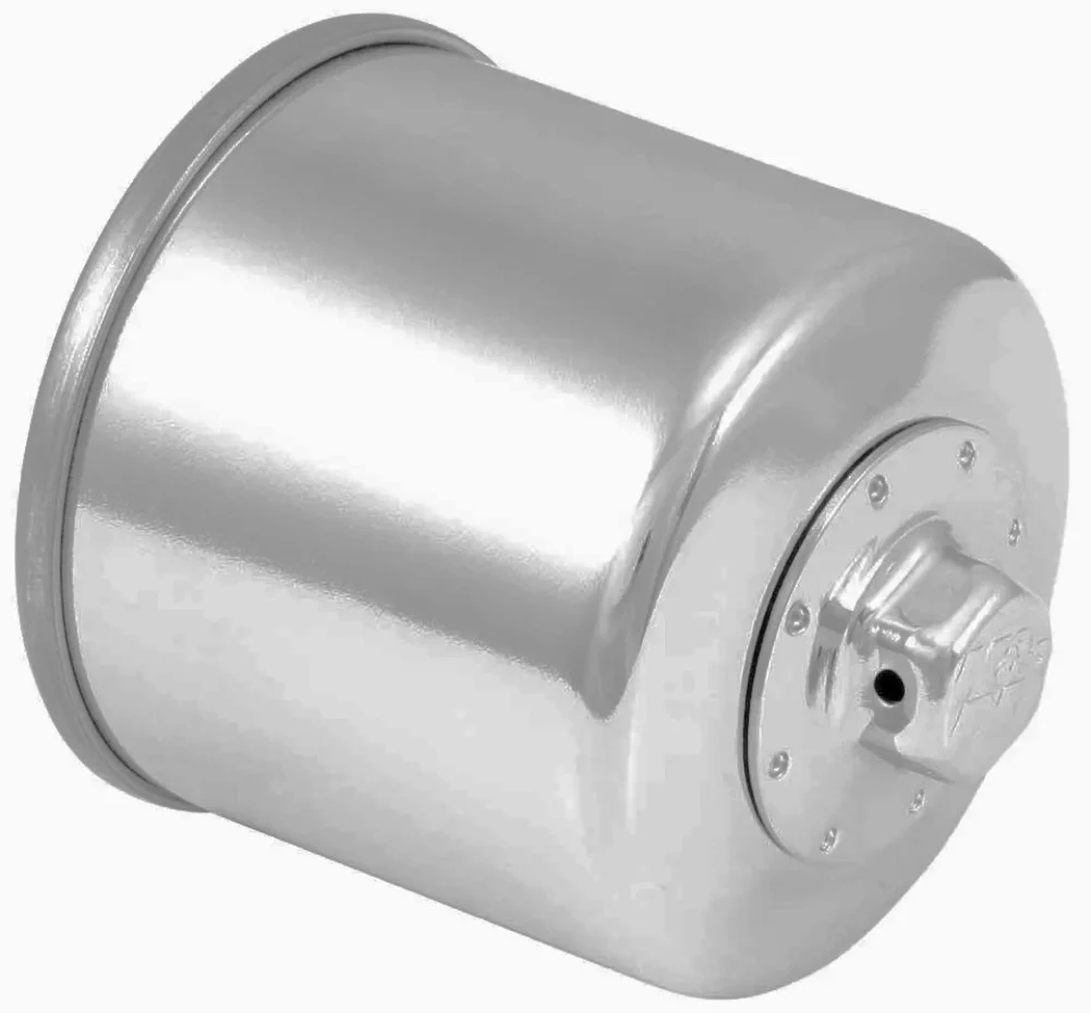 K&N Spin-On Chrome Oil Filter (KN-204C)