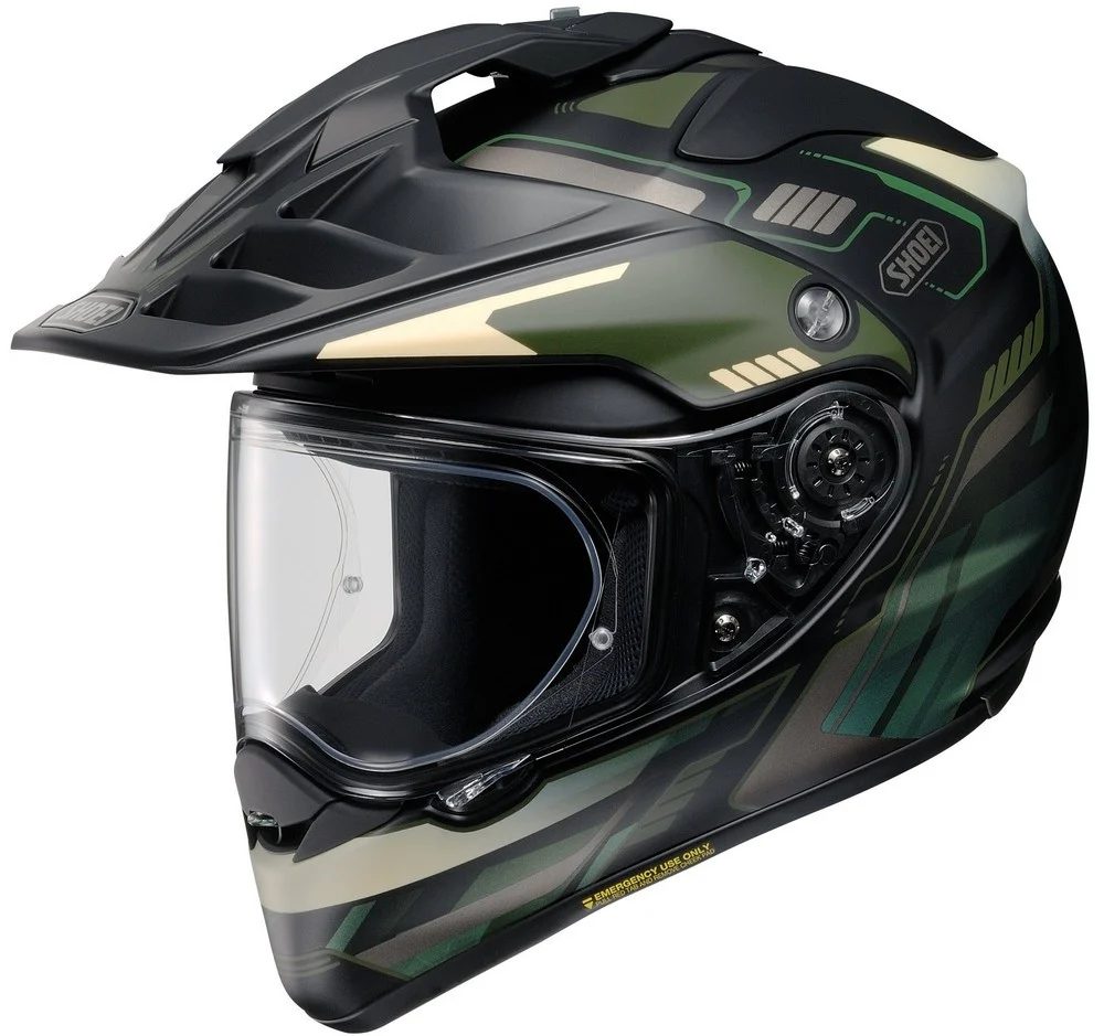 Shoei Hornet X2 Invigorate Dual Sport Motorcycle Helmet