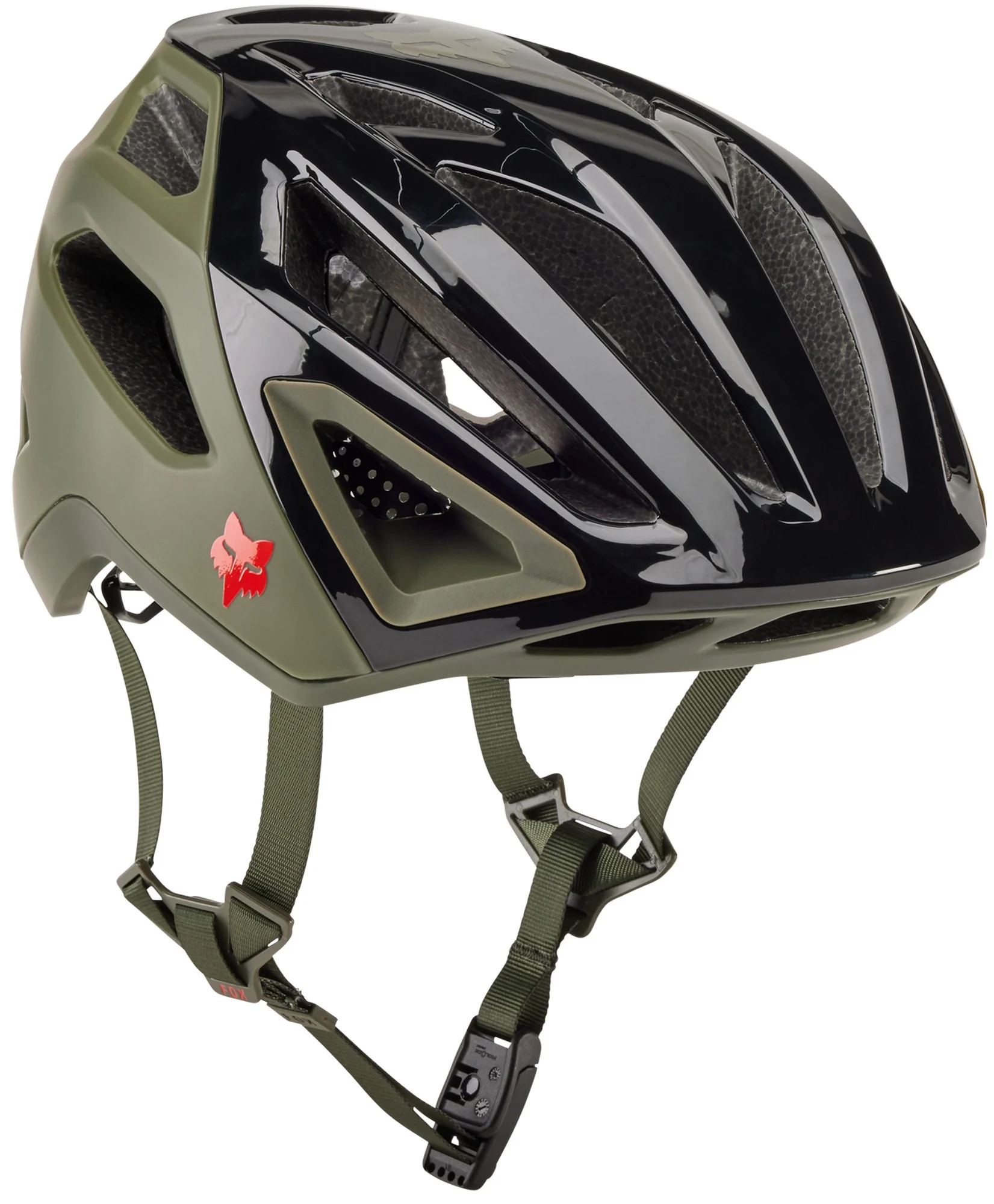 Fox Racing Crossframe Pro Ash MTB Mountain Bike Helmet