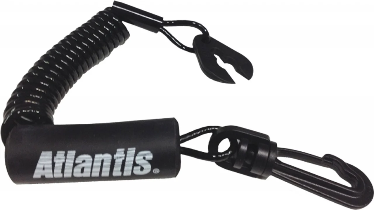 Atlantis Black Performance Lanyard (A7459P)
