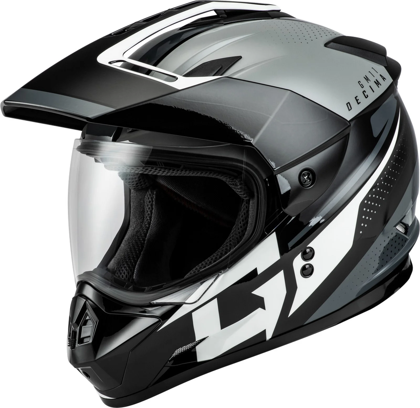 GMAX GM-11 Decima Dual Sport Motorcycle Helmet