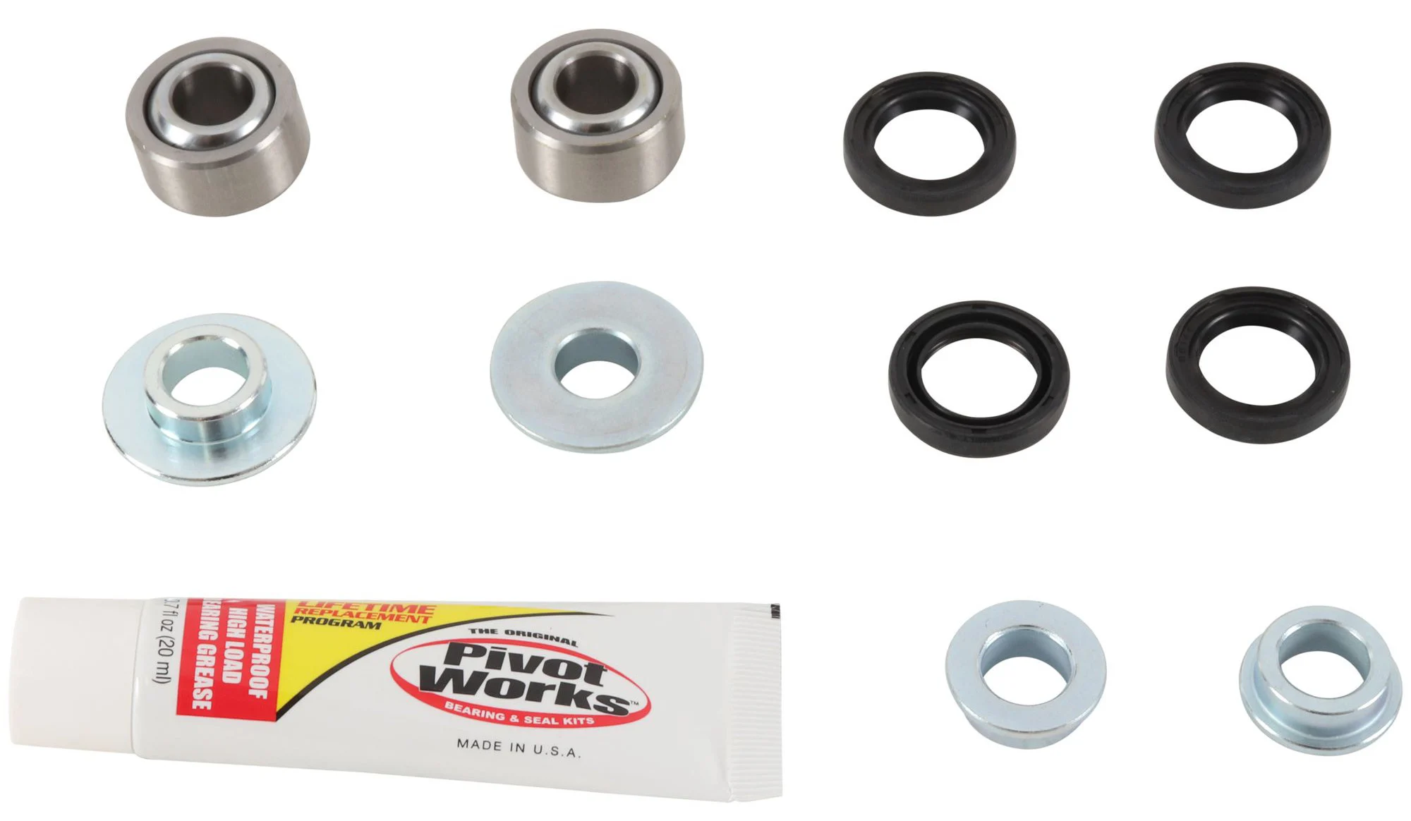 Pivot Works Rear Shock Bearing & Seal Kit (PWSHK-Y20-000)