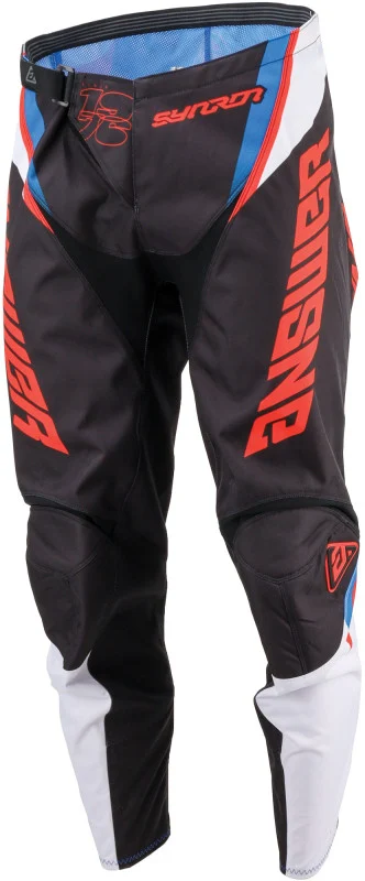 Answer Youth 25 Syncron Envenom Pants - Red, White & Blue