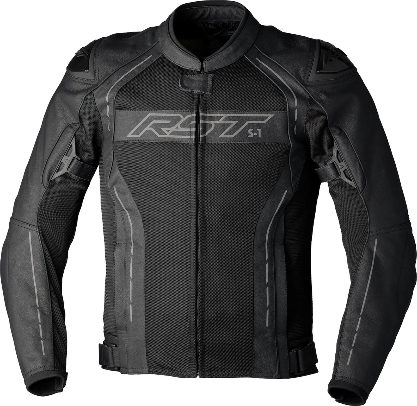 RST S-1 CE Mesh Mens Leather Motorcycle Jacket