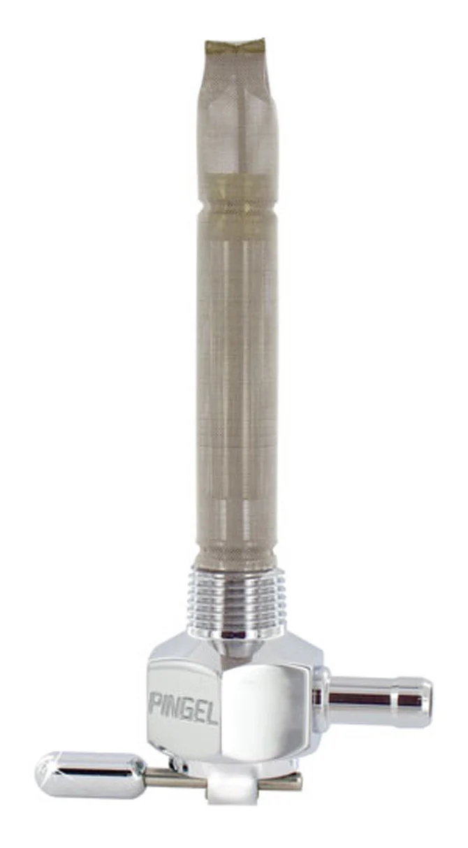 Pingel Chrome 3/8" Hex Fuel Valve (6211-CH)