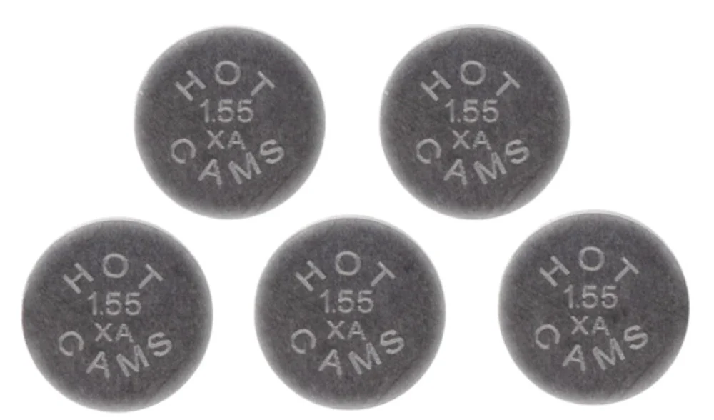 Hot Cams 7.48mm x 1.55mm Valve Shims 5 Pack (5PK748155)