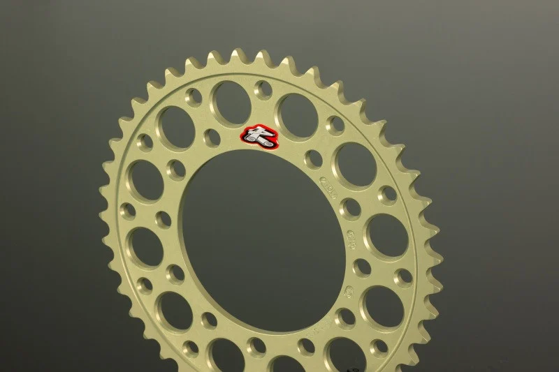 Renthal 00-16 Suzuki GSX-R600/ 750/ 1000/ SV 1000 Rear Sprocket - Hard Anodized 520-45 Teeth - 409U-520-45P-HA